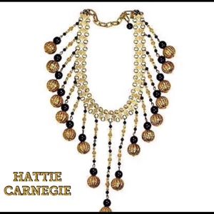 🌟HATTIE CARNEGIE🌟 Original 1941 Festoon Necklace